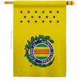 Guarderia 28 x 40 in. Vietnam War House Flag with Armed Forces Service Double-Sided Horizontal Flags  Banner GU3858516